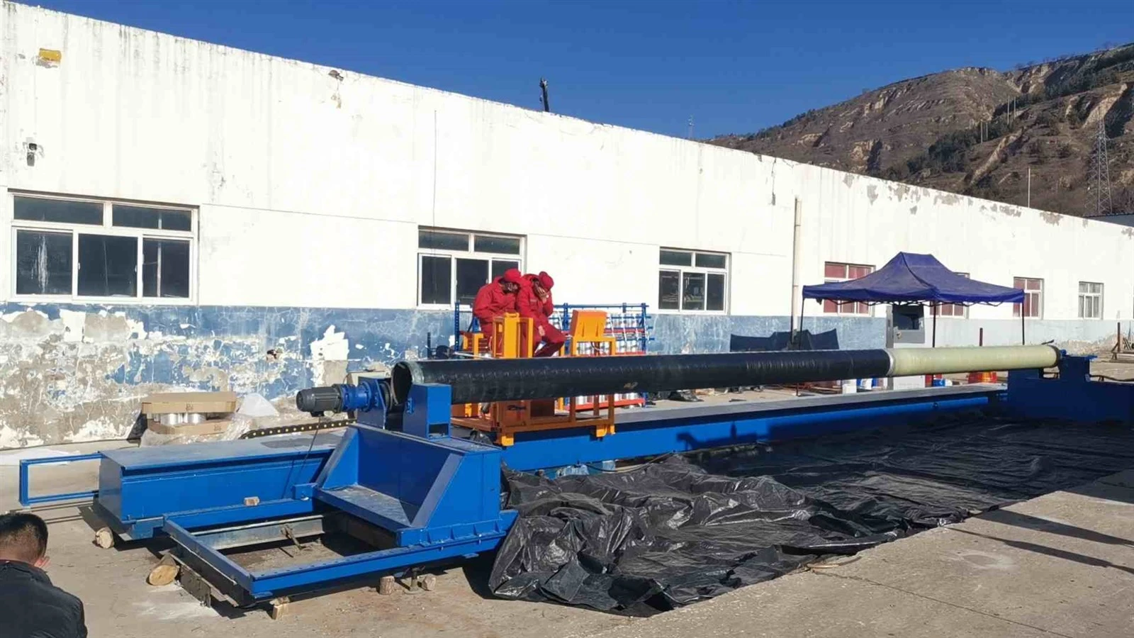 FRP Insulated Pipe Winding Machines